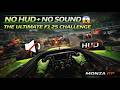 The Ultimate Test No HUD & No Sound F1 25 Monza Challenge