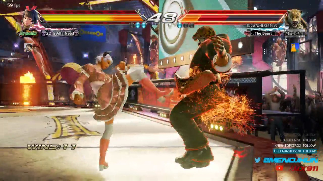 Tekken 7 Josie parry King rage drive YouTube