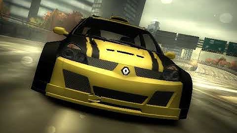 Need for Speed Most Wanted - Tuning Renault Sport Clio V6 + Race