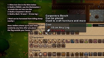 Necesse│How to BUILD a BED + FEED Your SETTLERS - Beginner