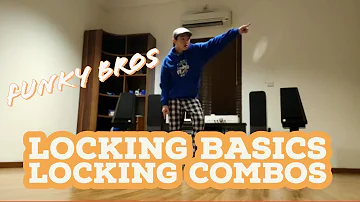 LOCKING DANCE | VIDEO TUTORIAL [23 Locking Basics + 8 Locking Combos] FOR BEGINNERS!