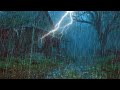 Super Heavy Rain To Sleep Immediately - Best Rain Sounds For Sleeping - Rainfall for Insomnia Relief