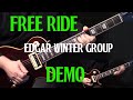 how to play &quot;Free Ride&quot; on guitar by The Edgar Winter Group | guitar lesson tutorial | DEMO