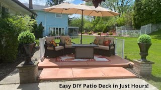 Discover the UDECX Difference! The Patio Deck in a Box!