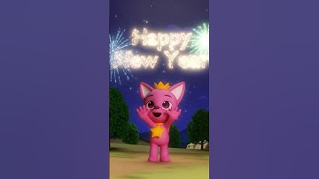 Pinkfong Countdown to New Year 2025 🎆 ❤️ #Hogi #Pinkfong #shorts