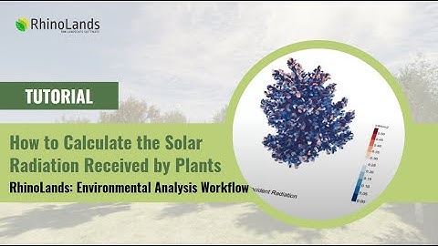 How to Calculate the Solar Radiation Received by Plants