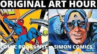 Original Art Hour Episode #13 with Simon Comics (Comic Art)
