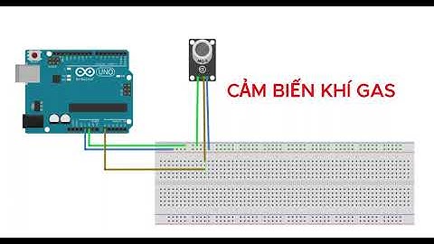 Học lập trình Arduino với cảm biến gas