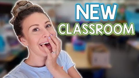 NEW CLASSROOM!! - *Sneak Peek*