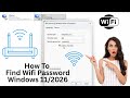 How To Find Wifi Password windows 11 | Wifi Password system Kaise Check Kare | 2026