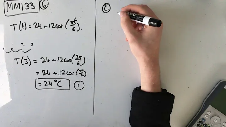 MM133 Maths Methods Fortify Study Guide - "Trigonometry Application Question"
