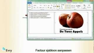 Factuur Sjabloon Aanpassen