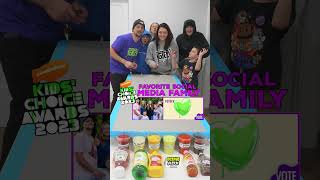 Nickelodeon Slime Milk Challenge