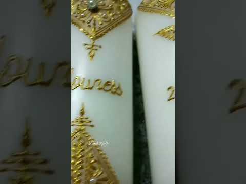 شموع ليلة الحناء الطريقة بالتفصيل موجودة فقناتي دودي 7 صنايع