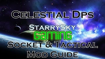 DCUO Celestial Dps Socket & Tactical Mod Guide