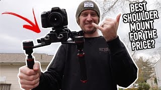 WHY DIDN'T WE GET THIS YEARS AGO! Manfrotto Sympla Shoulder Mount!