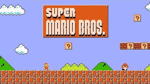Super Mario Bros - Full Game Walkthrough (NES)