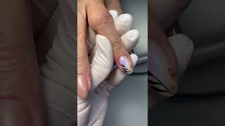 Весенний маникюр. Веточки на ногтях. Маникюр. Nail art. #manicure #nail #nailart #маникюр #ногти