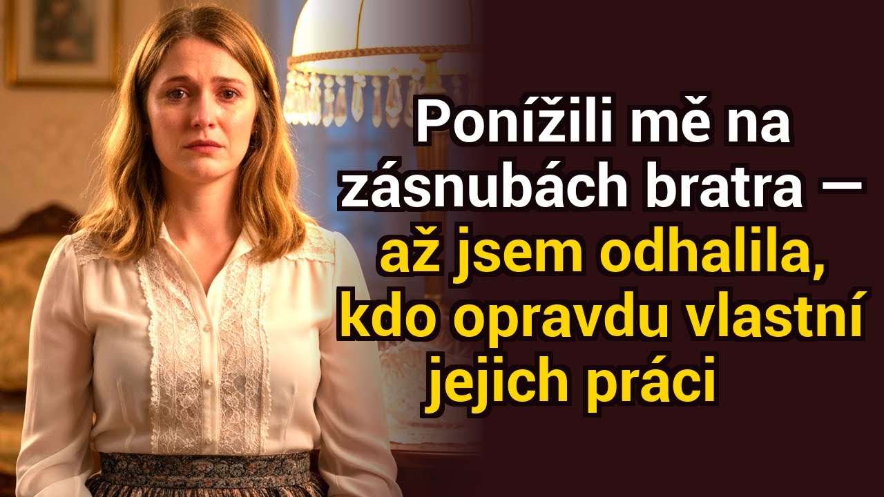 Ponížili mě na zasnoubení mého bratra — až jsem odhalila, kdo opravdu vlastní jejich práce