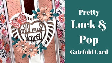 Lock & Pop Gatefold Card