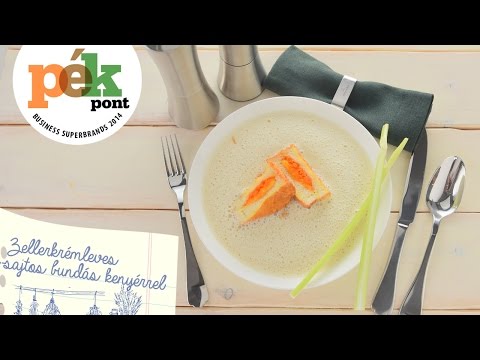 Pékpont recept: Zellerkrémleves