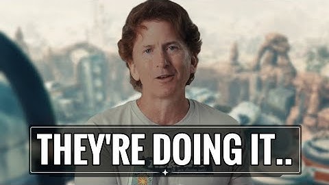 Bethesda Are FINALLY Doing It..