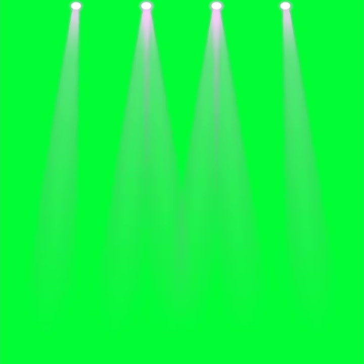 Green screen lampu lapangan atas
