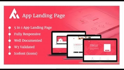 AppRaxx - 5 in 1 App Landing Page | Themeforest Download