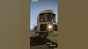 Self Balancing Train from the 1900s #science #sciencefacts