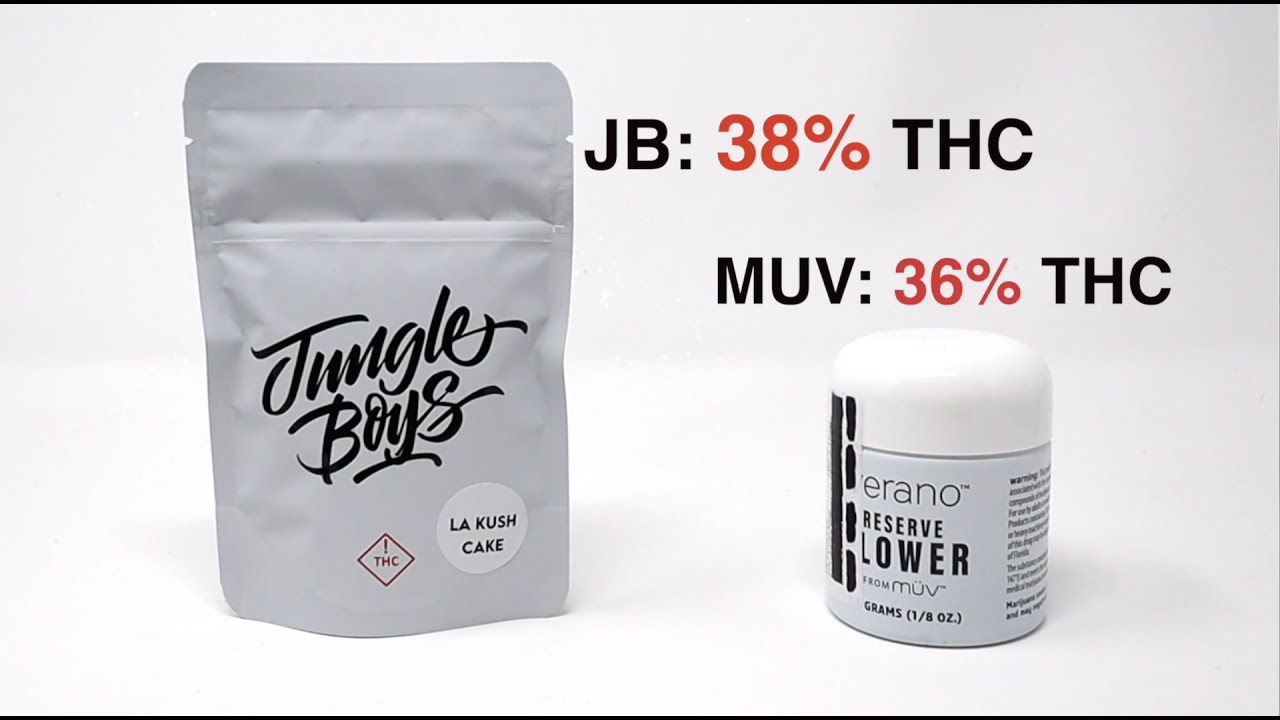 LA KUSH CAKE SIDE BY SIDE COMPARISON!! HIGH THC!! - 