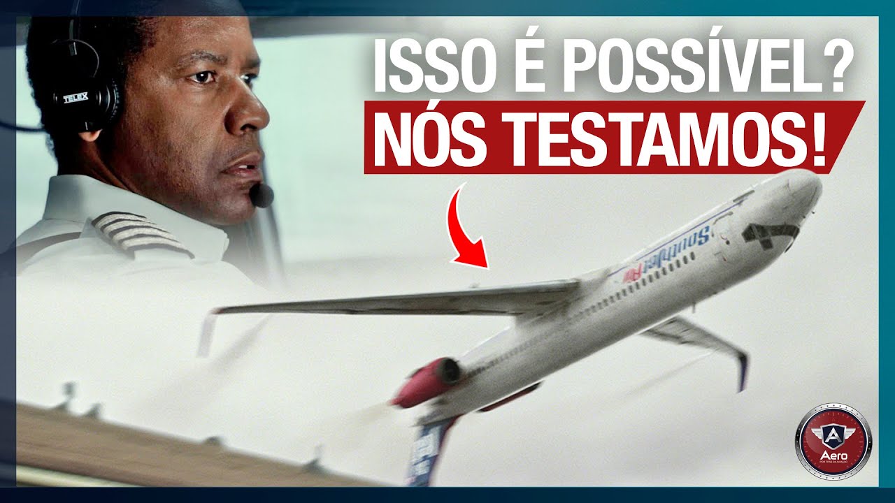 É possível fazer MANOBRAS ACROBÁTICAS em um AVIÃO DE LINHA AÉREA?