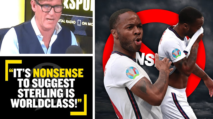 "IT'S NONSENSE!" 😡 Simon Jordan reiterates his belief that Sterling is NOT a world class player