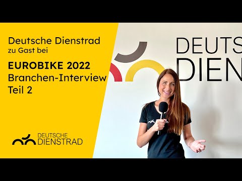 Eurobike 2022 - Branchen-Interview Teil 2 Deutsche Dienstrad