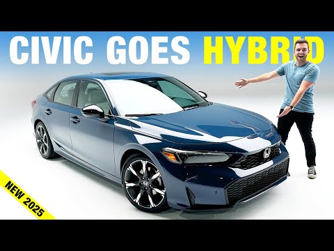 2025 Honda Civic Hybrid First Look | The Hybrid Is Back & Better Than Ever!