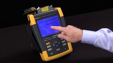 How To Perform A Trend Configuration On The Fluke 435 Series II Power Quality Analyzer
