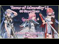 4 STARS WEAPON ONLY! S0 Jinhsi Encore Changli Full Stars Clear Tower of Adversity | Wuthering Waves