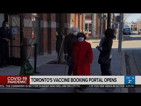 Toronto launches vaccine booking portal