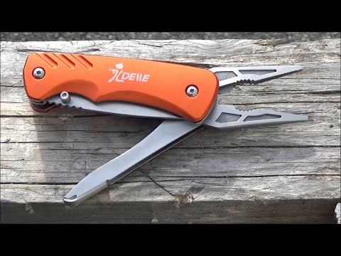 Video: What is a multitool? Multifunctional tool. Folding knife with pliers