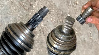 CV Joint Broken Drive shaft Amazing Repairing &Axle Outer Cv Joint Repair By Pak Technical Solution