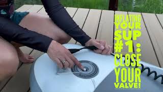 Tips for inflating your SUP