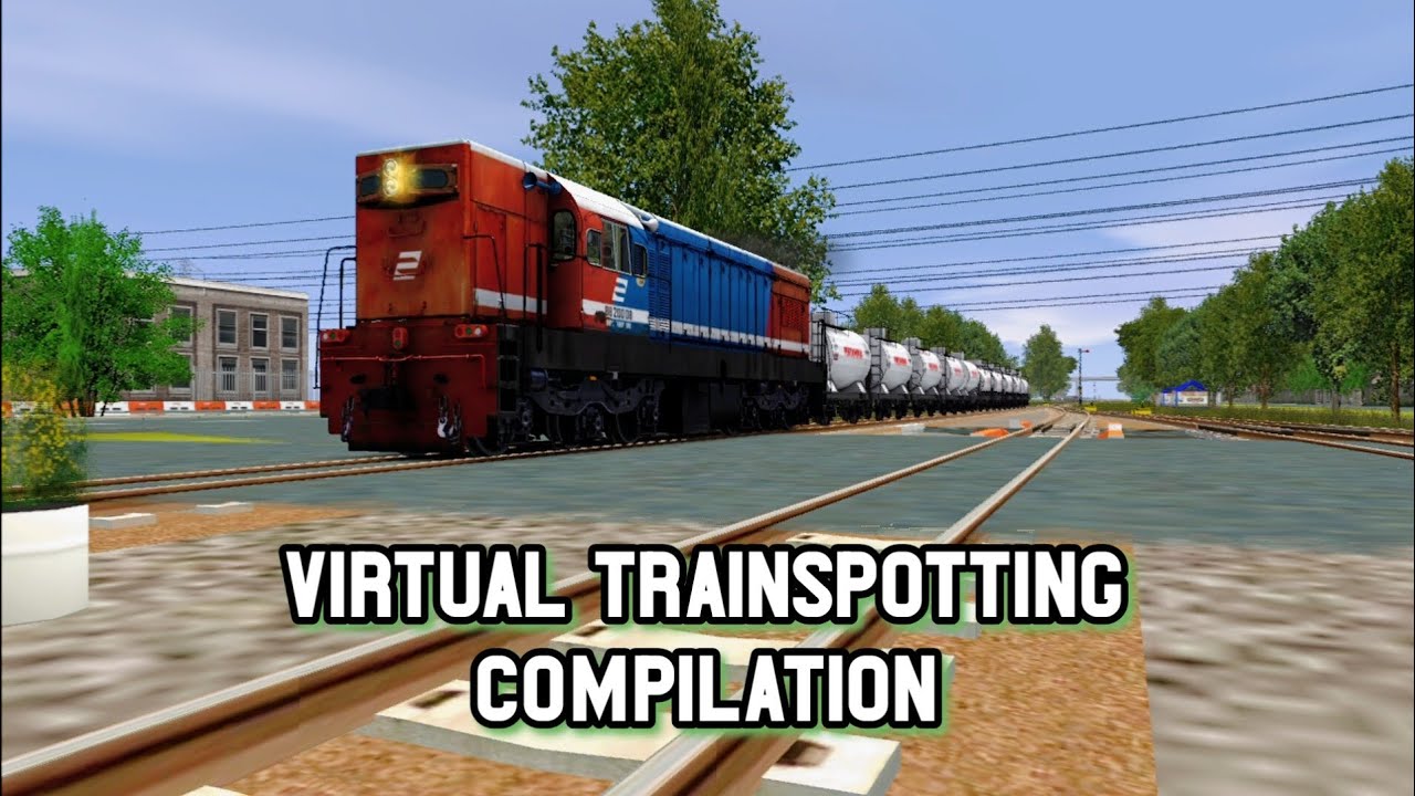 Hunting Kereta Api Virtual di Sekitar Stasiun Waru, di Trainz A New Era