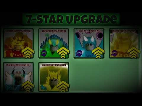 [❄️Upgrade 15❄️]Anime Ninja War Tycoon. 7-ვარსკვლავიანი ნინძას განახლება