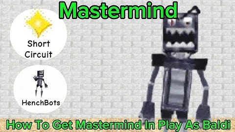How To Get Mastermind Badge In Play As Baldi