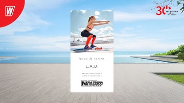 L.A.B. с Ириной Смирновой и Антоном Золоторёвым  | 30 мая 2023 | Онлайн-тренировки World Class