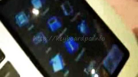 Crunchgears hands on ASUS Eee Keyboard PC Review