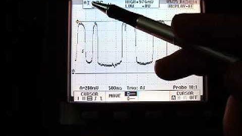 Digital Storage Oscilloscopes, Cursors Measuring Voltage #2