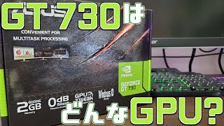 ローエンドグラボの性能って？ゲームはできる？簡単に動作検証してみたよ！【GT 730/動作検証】