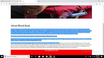blood bank management system using php (PDO project tutorial) Part ( User View ) Part 2