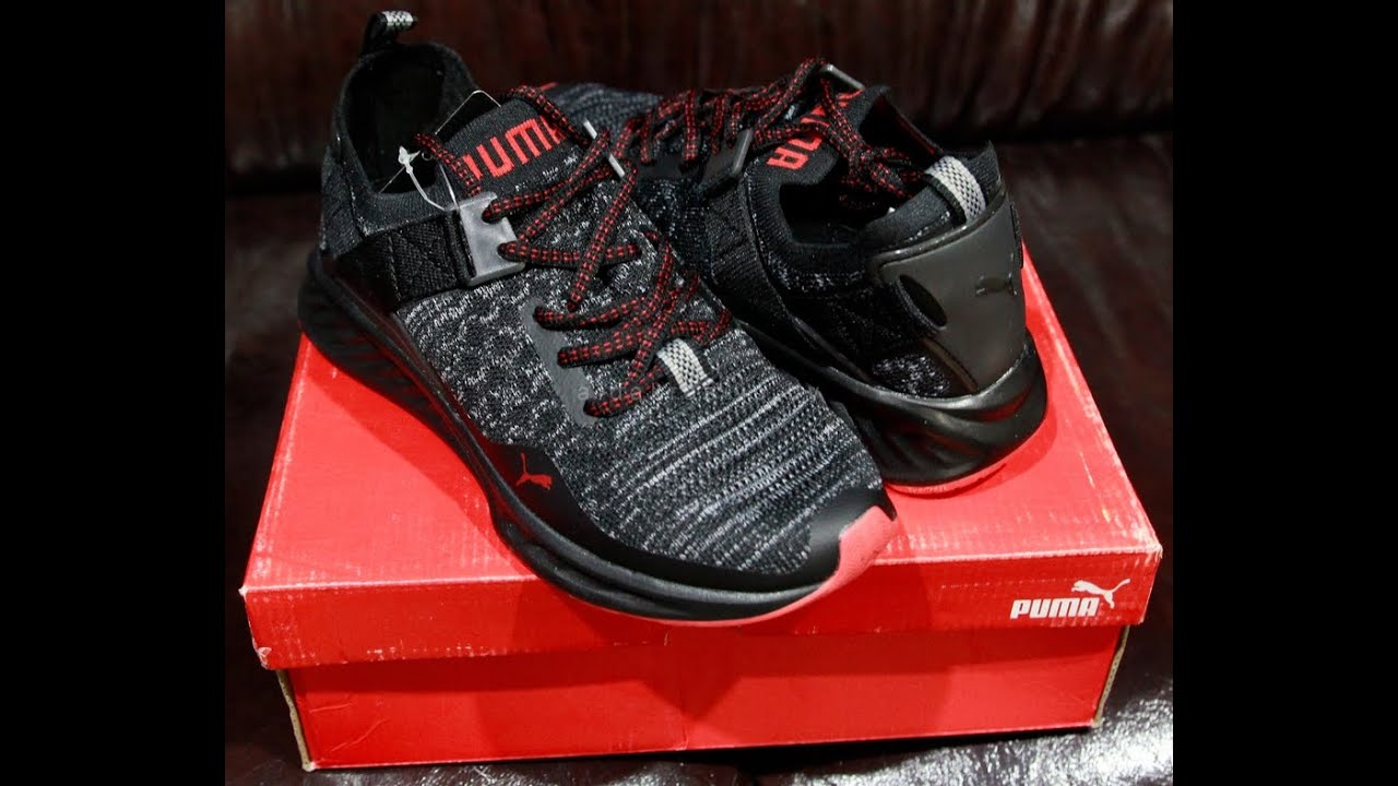 puma ignite evoknit red