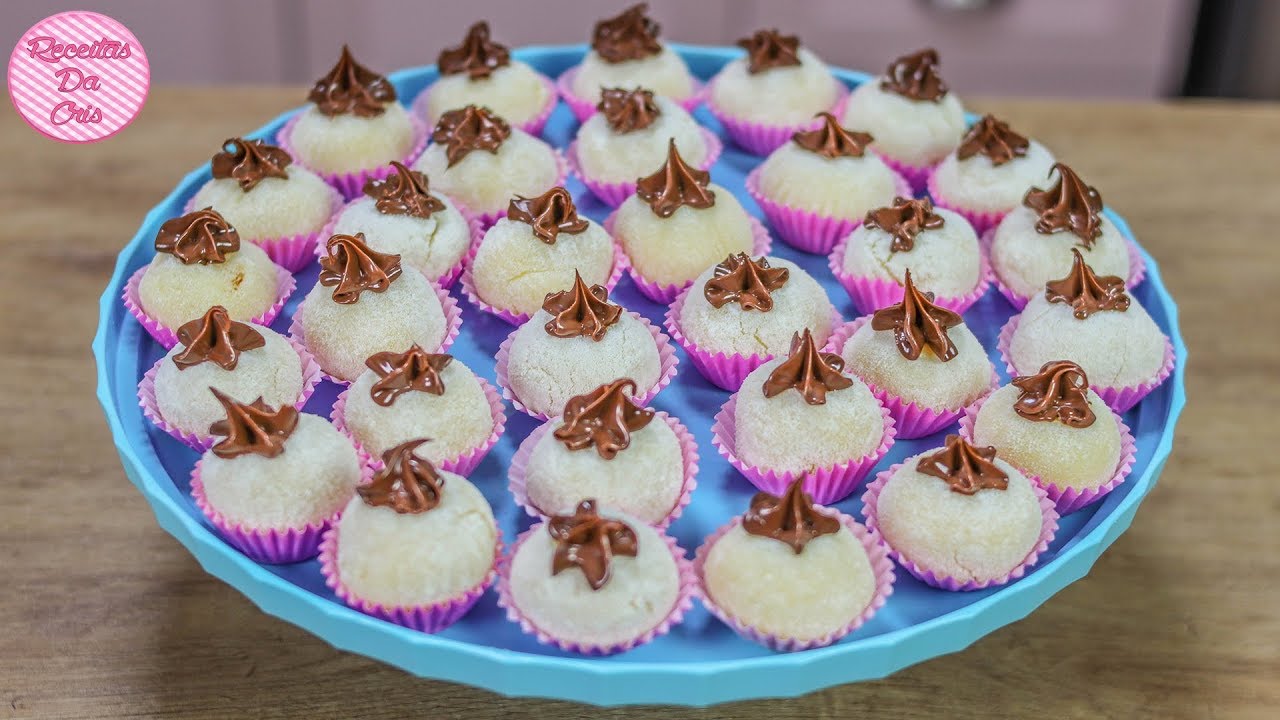 BRIGADEIRO DE LEITE NINHO COM NUTELLA | RECEITAS DA CRIS